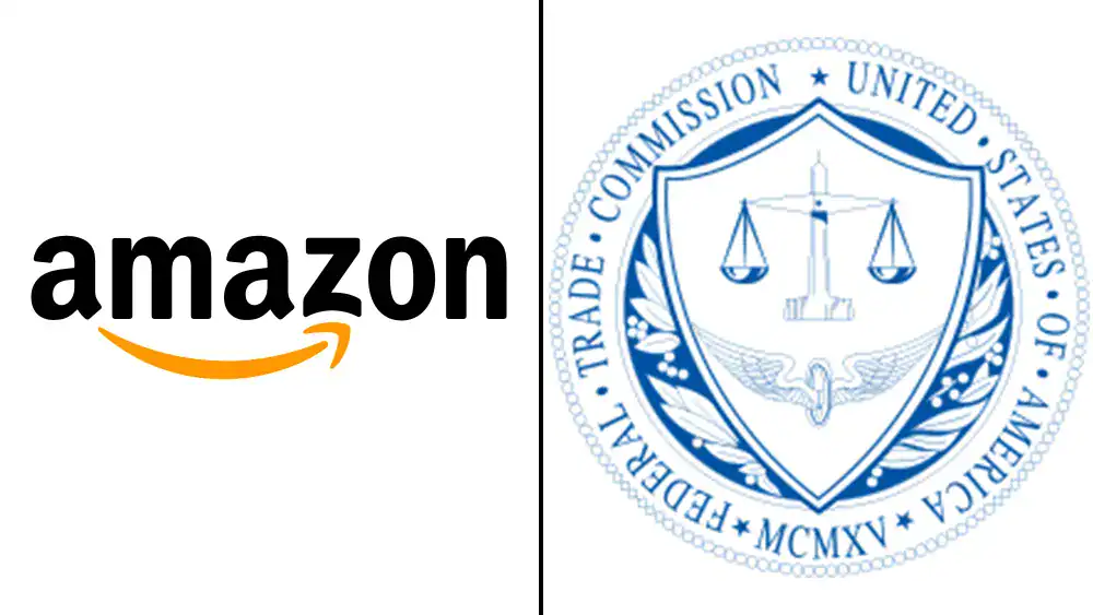 Federal Trade Commission seal representing legal actions against Amazon in the 2025 lawsuit.