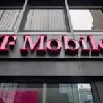 T Mobile storefront with prominent pink logo, related to legal issues and consumer rights in the 2025 lawsuit.