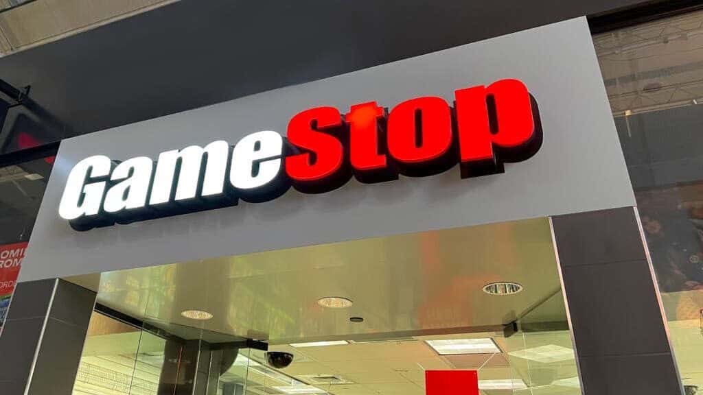 GameStop storefront with prominent logo, highlighting legal issues related to Facebook tracking pixel and privacy concerns.